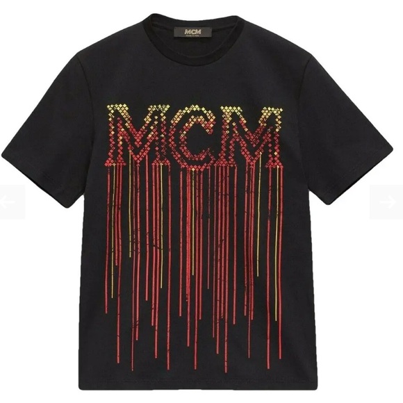 NWT MCM Graphic Tee - Picture 1 of 5